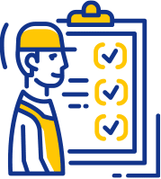 A checklist icon