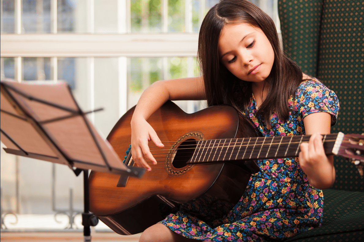 kid with guitar