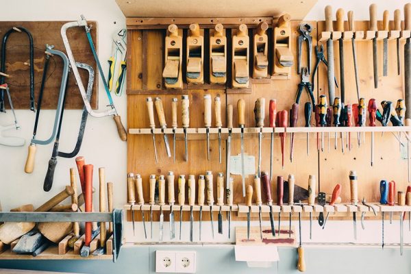 storing work tools