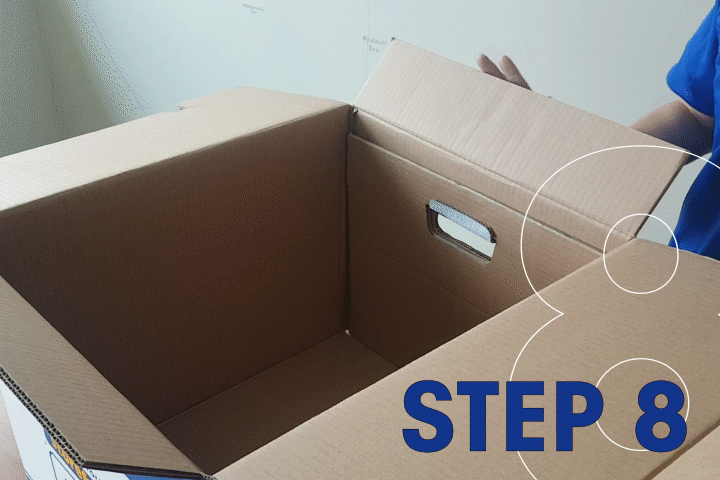 SFWeb_BoxS8 A man setting up a box step 8